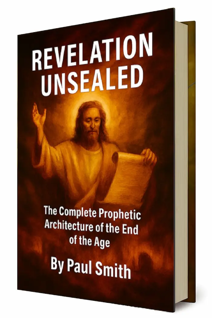 Revelation Unsealed — 3D book cover by Paul Smith